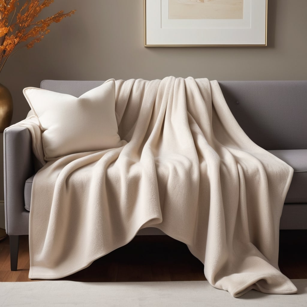 cashmere throw blanket