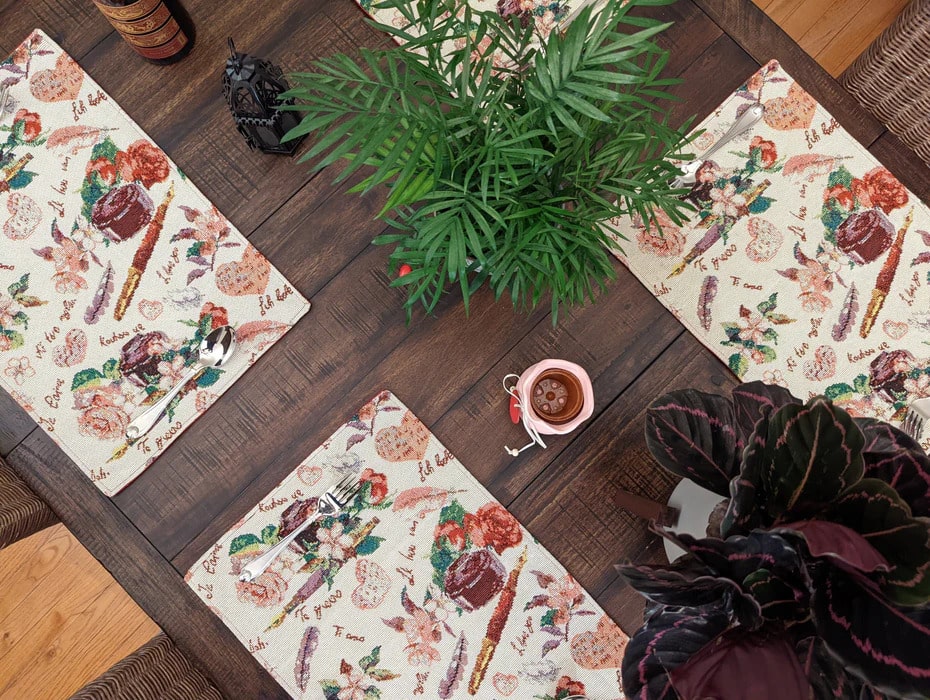 Enhance Your Dining Aesthetic with Matching Placemats