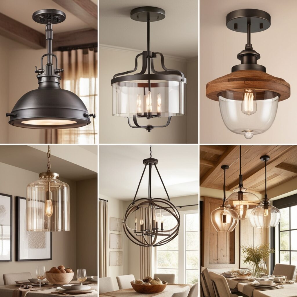 The Best Materials for Budget-Conscious Dining Room Light Fixtures