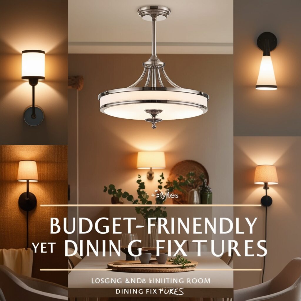 Tips for Shopping Smart: Dining Room Light Fixtures on a Budget