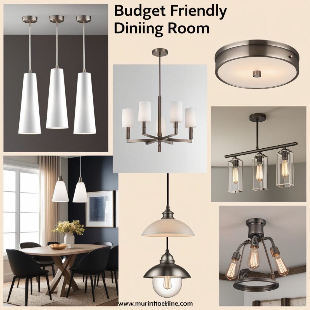 Top Budget-Friendly Dining Room Light Fixtures for Every Style